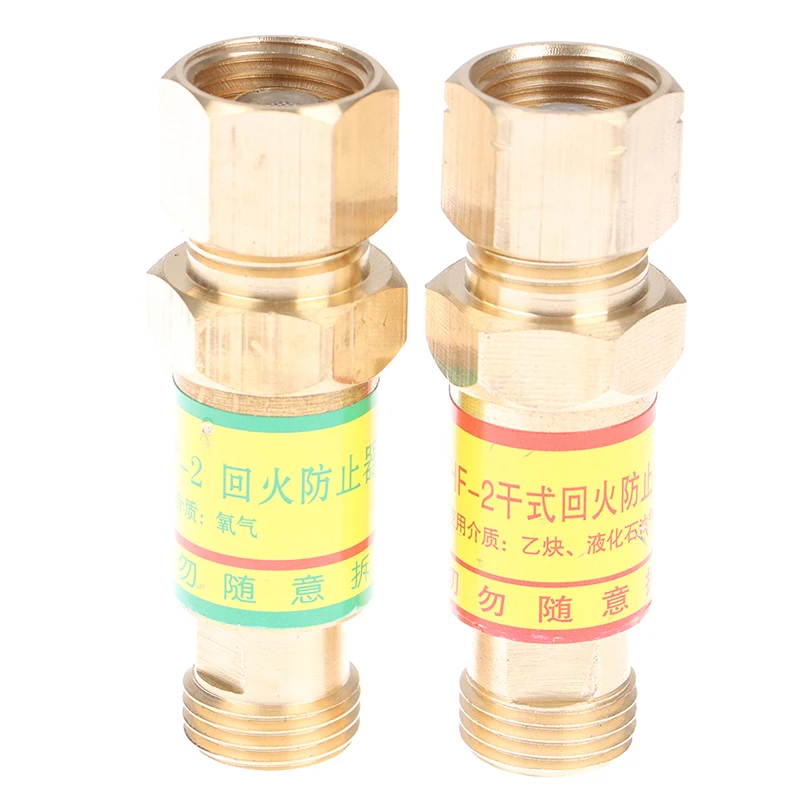 

1PC Gas Welding Accessories Oxygen/Acetylene Check Valve Flashback Arrestor