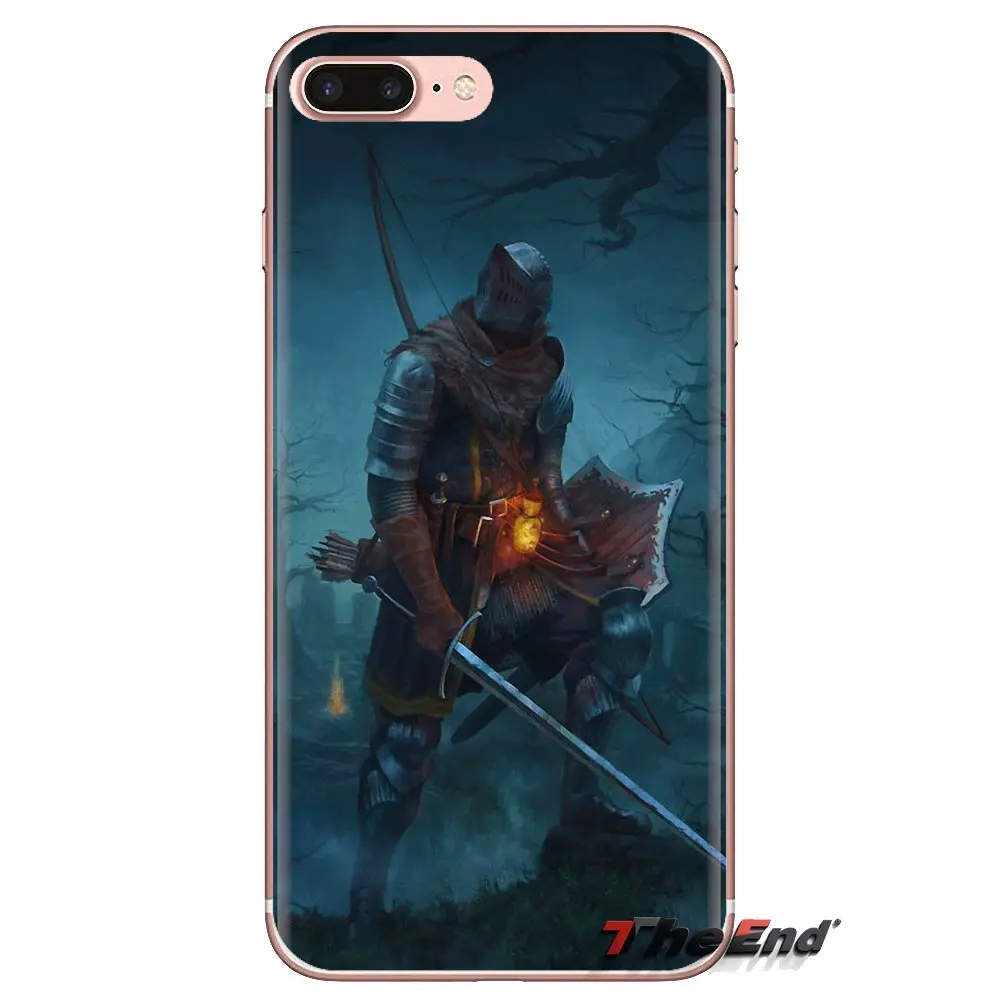 Прозрачные чехлы из ТПУ для Xiaomi Redmi 4 3 3S Pro mi 4i 4C 5 5s Max Note 2 Nameless King Dark souls игры |