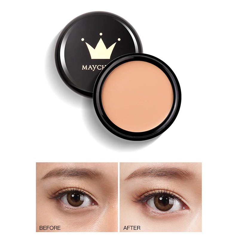 

12 Colors Concealer Hide Blemish Cover Dark Circles Freckles and Acne Marks Foundation Cream Brighten Trimming Ladies Cosmetics