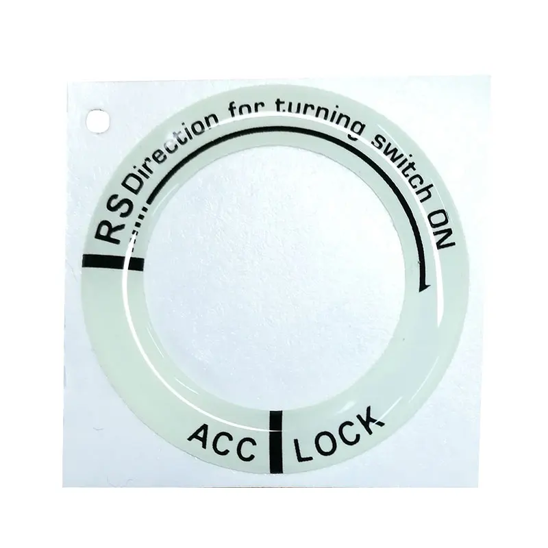 Vehemo автомобильный брелок для зажигания стикер кольцо светильник украшения