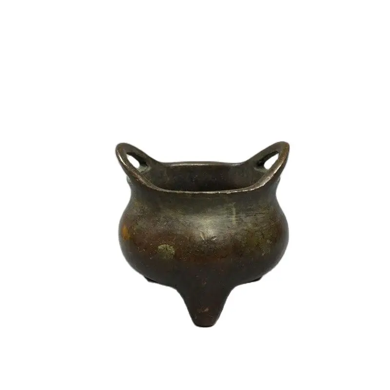 

Chinese Old Copper Collection Pure Copper Incense Burner