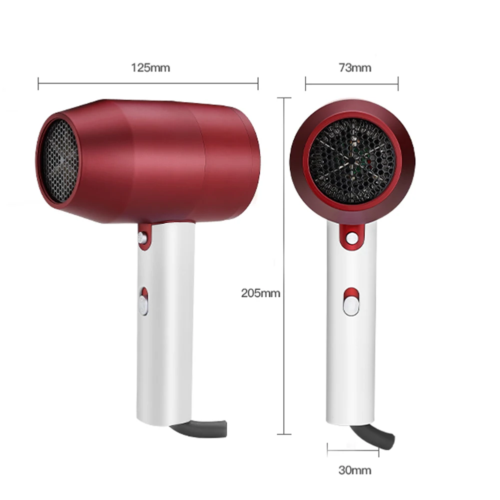 

Professional Hair Dryer Strong Wind Salon Dryer Hot and Cold Air Blower Intelligent Heater Negative ion Hammer Hair Dryer