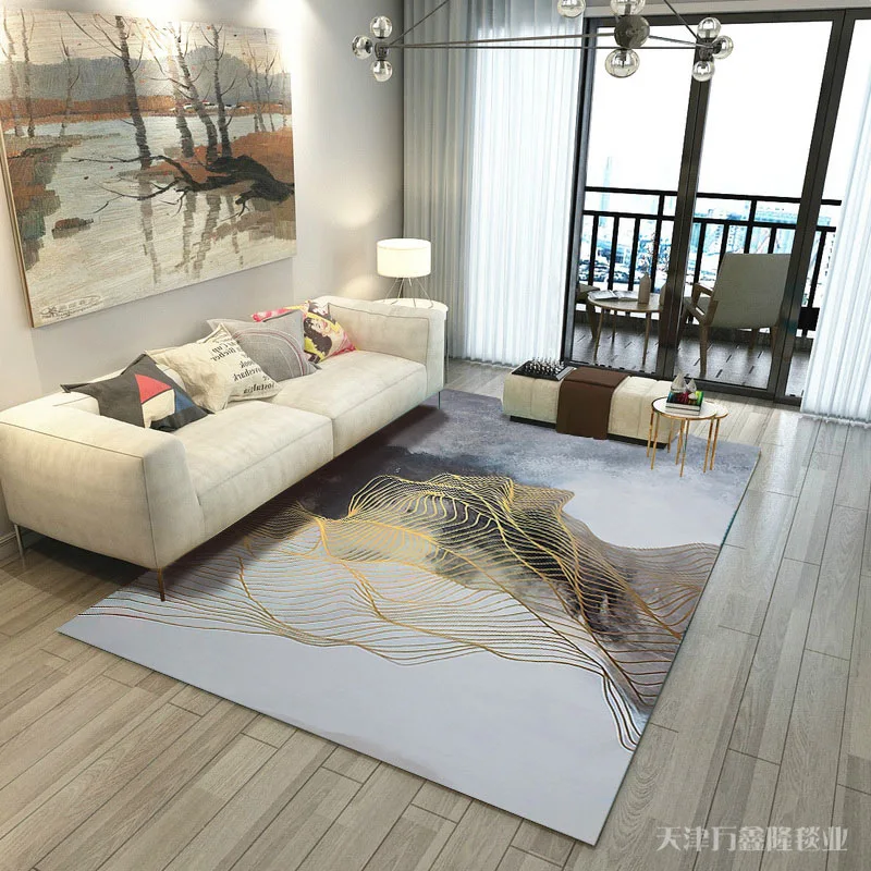 

Nordic Carpets Geometric Carpets For Living Room Coffee Table Area Rug Kids Play Mat Soft Bedroom Carpet Sofa Coffee Table Rug