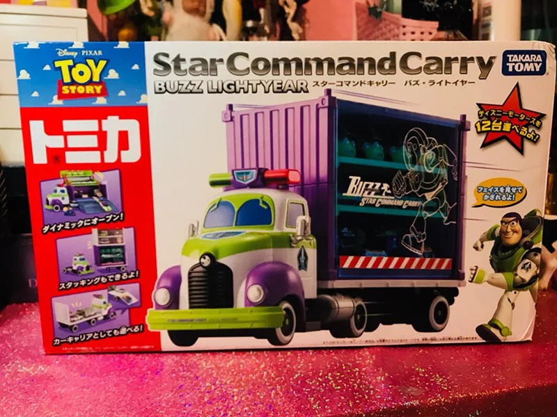 TAKARA TOMY DISNEY& TOMICA Toy Story Buzz Lightyear Коллекция 1: 84 Star командный контейнер для перевозки грузовика Изысканные Подарки для детей