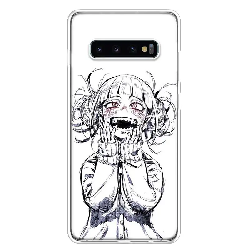 Аниме девушка Япония Манга чехол для телефона для samsung Galaxy S10+ Lite Note 10 9 8 S9 S8 J4 J6 J8 Plus S7 S6 чехол