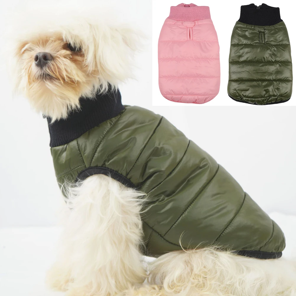 

Dog Clothes Winter Puppy Pet Dog Coat Jacket For Small Medium Dogs Thicken Warm Chihuahua Yorkies Coat Pets Clothing