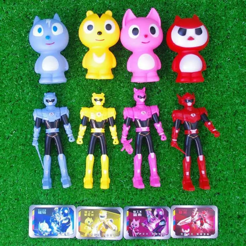 Игрушка трансформация MiniForce X 66 стилей мини игрушки агенты Volt Semey Air Force Детский