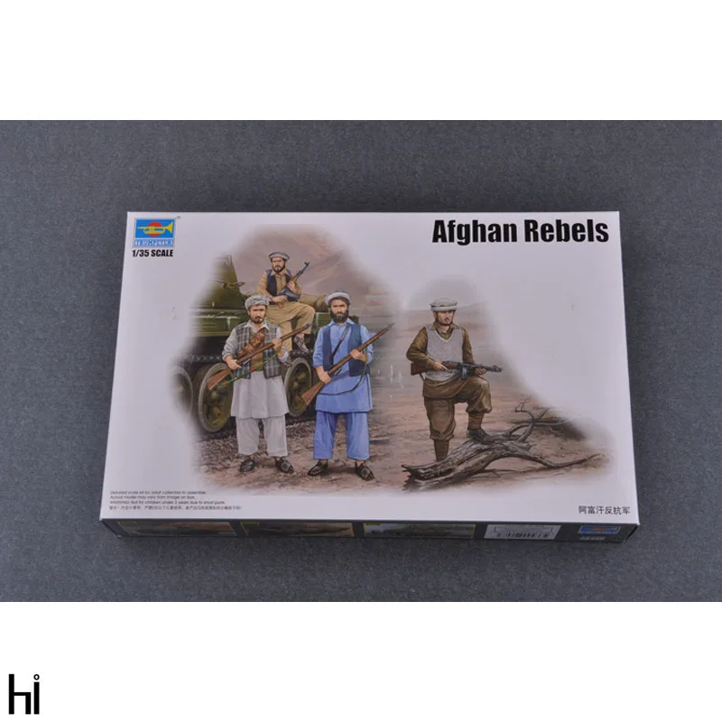 

Trumpeter 1/35 00436 Afghan Rebels FG Figures Set Soldiers Military Assembly Plastic Model Building Kit
