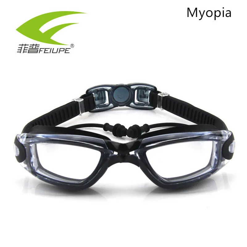 

Professional Optical Swimming Goggles for Men Myopia Anti-fog Diopter Swimming Glasses With Earplug Women Water Sports Eyewear