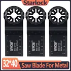 NEWONE Starlock 32*40 мм биметаллические Осциллирующие многофункциональные лезвия Осциллирующие многофункциональные инструменты аксессуары режущая древесина, твердый материал металл