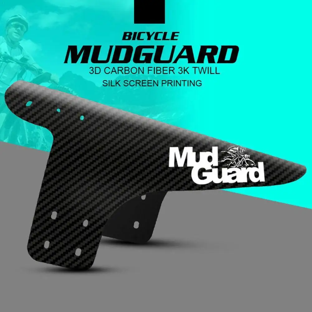 

1 PCS Bicycle Mudguard 8 Colors Bicycle Fenders Quality Carbon Fiber Front Rear MTB Mountain Bike Mudguard Bicycle Accessories
