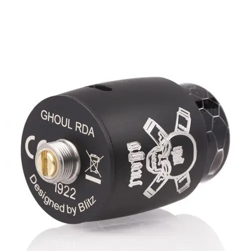 Blitz Ghoul BF RDA инновационная одинарная катушка Rebuildable Tank E-cig с керамическим зажимом и