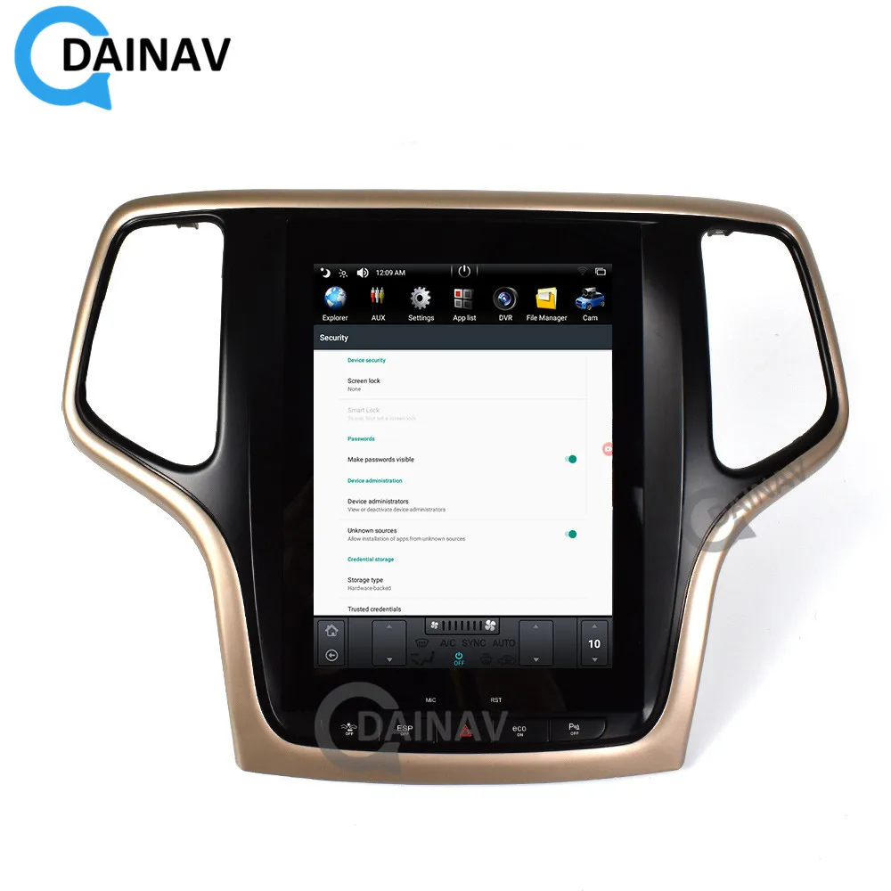 

Car Radio GPS Navigation vertical screem FOR-Jeep Grand Cherokee 2014-2016 autoradio DVD player android