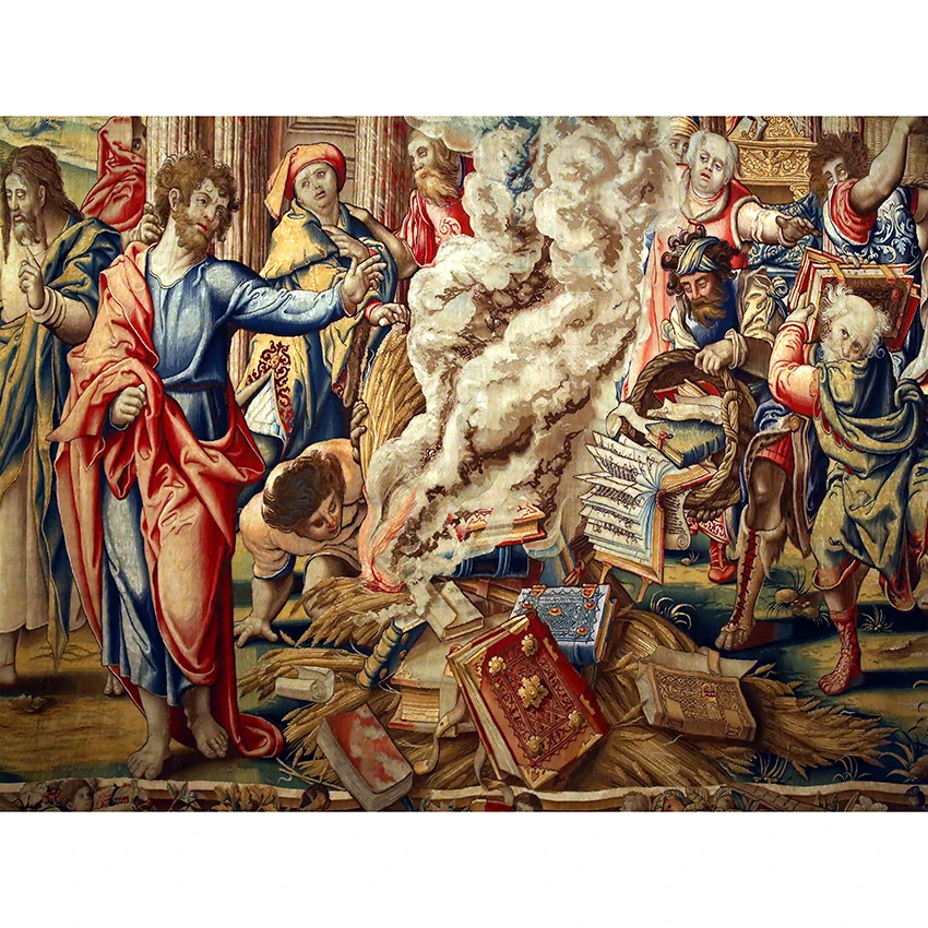 

Tapestry In Weft and Warp Earth Heaven and Hell Slide Super Jumbo Home Decoration Wall Covering Blanket