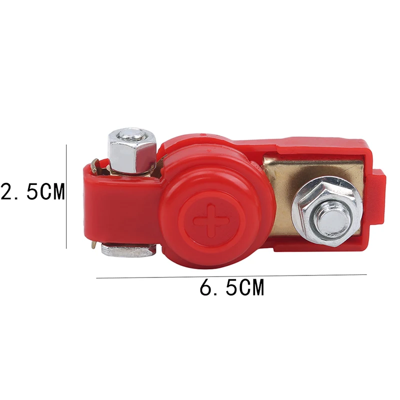 

Black + Red (Copper Plating) Current Battery Clip Car Battery Terminal Post