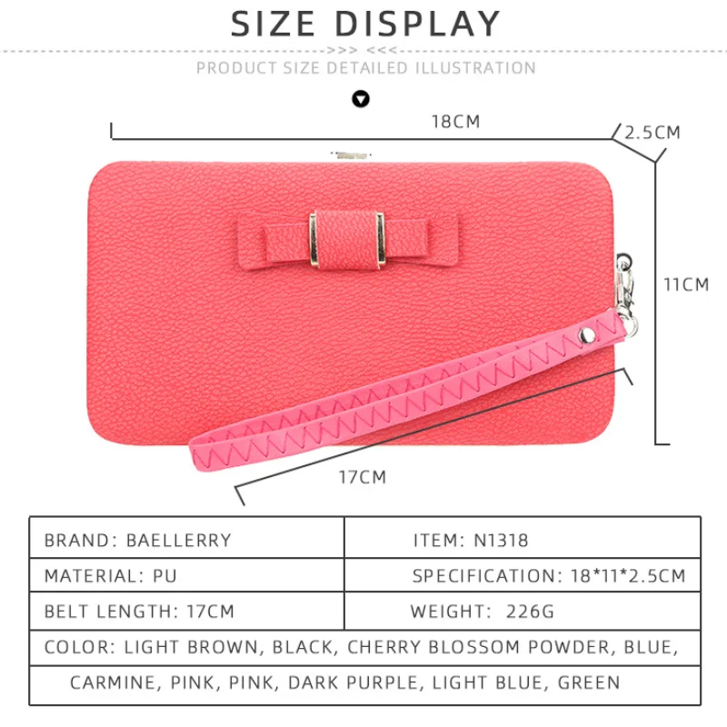 

Women Tassel Large Capacity Wallets Cell Phone Bag Ladies Brand Leather Wallet Clutch Bag Female Credit Card Holder Coin Purse