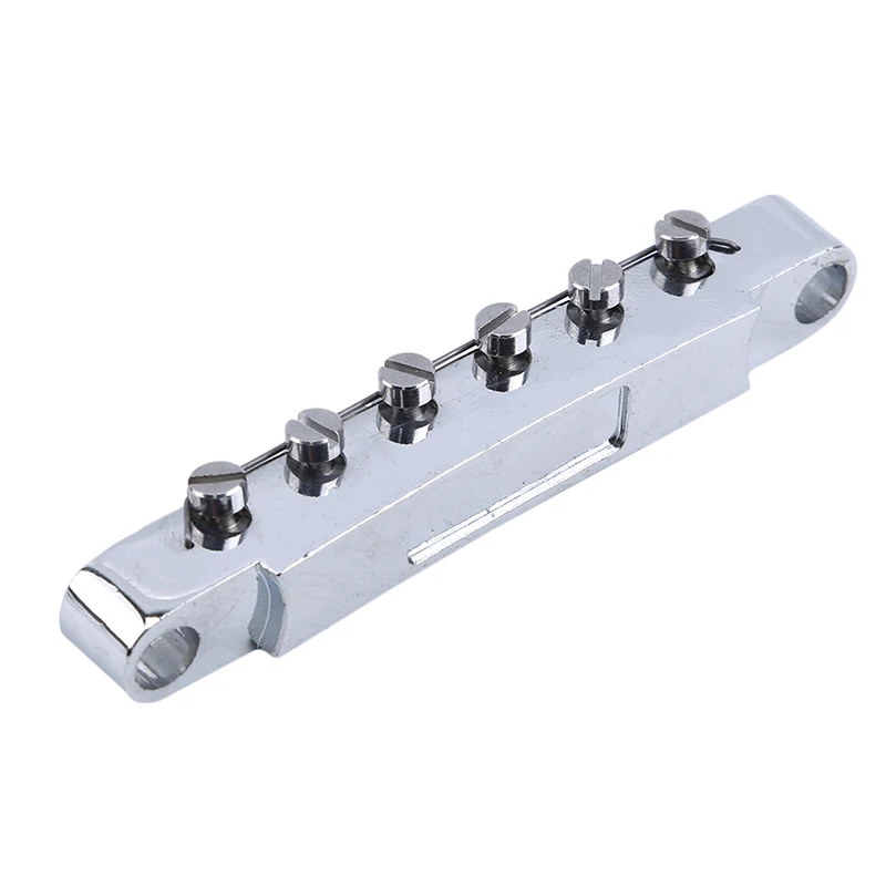 

Guitar Bridge Locking Roller Silver Guitar Pillow 6-string LP Bridge Tune-o-matic Bridge Tailpiece Bridge For Electric Guitars