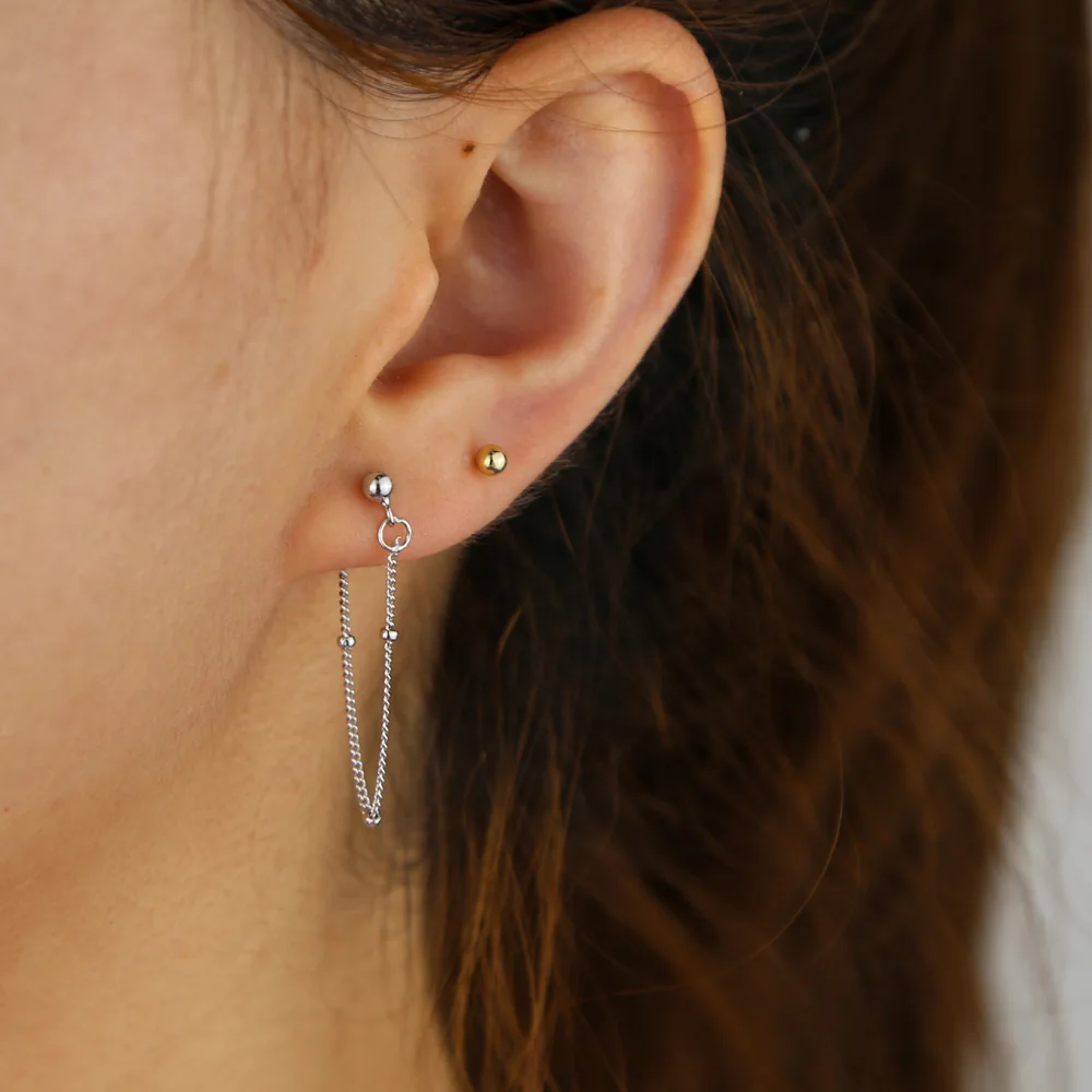 Минимальный нежные изысканные 925 пробы серебряные ювелирные изделия и