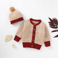 baby sweaters cardigans long sleeve newbron infant unisex knitted jackets coats button up toddler kids knitwear clothes autumn