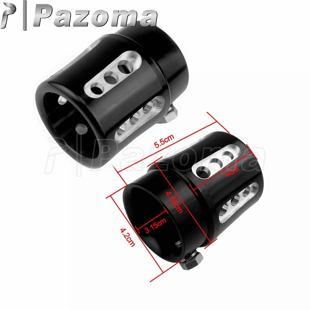 Универсальный наконечник выхлопной трубы для мотоцикла 1-3/4 дюйма прямой