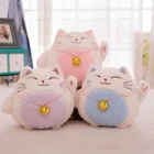 Милые плюшевые игрушки-животные, 18 см, куклы, игрушки, кот удачи, плюшевые игрушки, набивная кошка, украшение автомобиля, рождественские подарки для детей