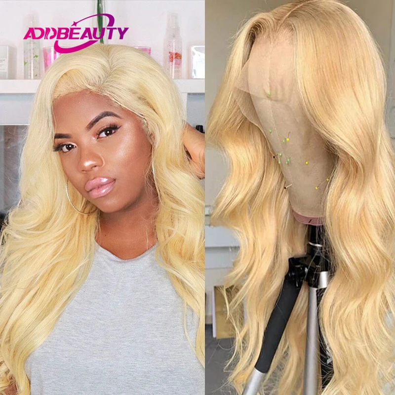 Blonde Body Wave Lace Front Wigs for Women Brazilian 13x4 HD Lace Frontal Human Hair Wigs 4x4 5x5 Lace Closure Wig Pre-Plucked