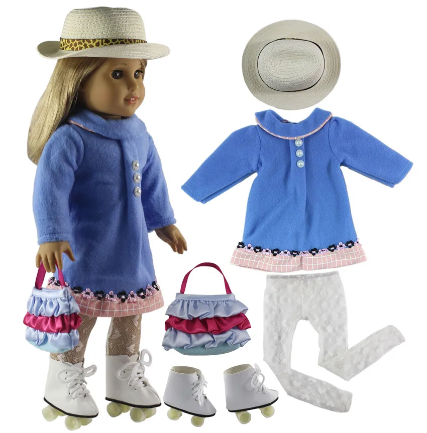

Много стилей на выбор 18 дюймов кукольная одежда для американской куклы или Куклы нашего поколения, 18 дюймов кукольные аксессуары X130