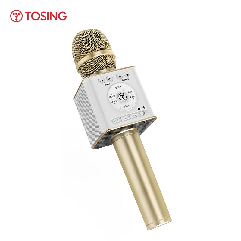 TOSING 04 Ручной Bluetooth беспроводной караоке микрофон проигрыватель для телефона