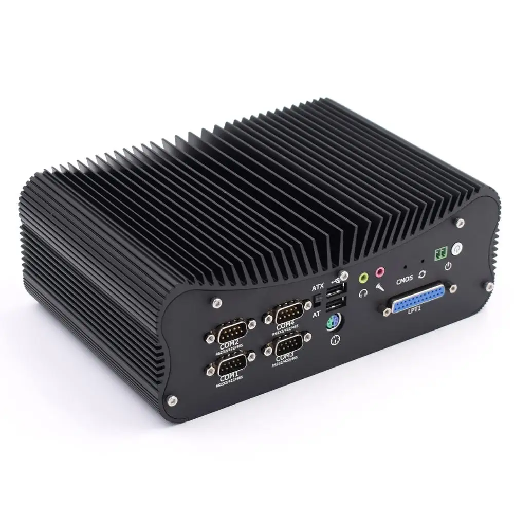 Online Mini Industrielle PC Intel Core I5 8250U 7267U 4200U I7 4500U Mit 14Pin GPIO LPT Port DB9 COMs CMOS ATX Tiny Computer Linux 4G