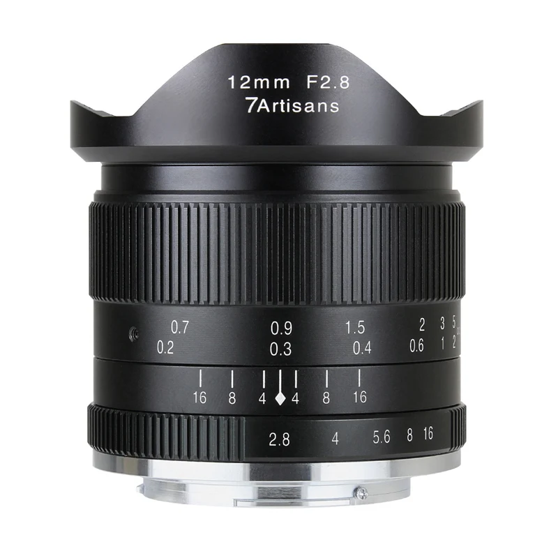 7artisans 12 мм F2.8 APS-C ручной сверхширокоугольный объектив для камеры Canon EOS M Sony E Mount Fuji