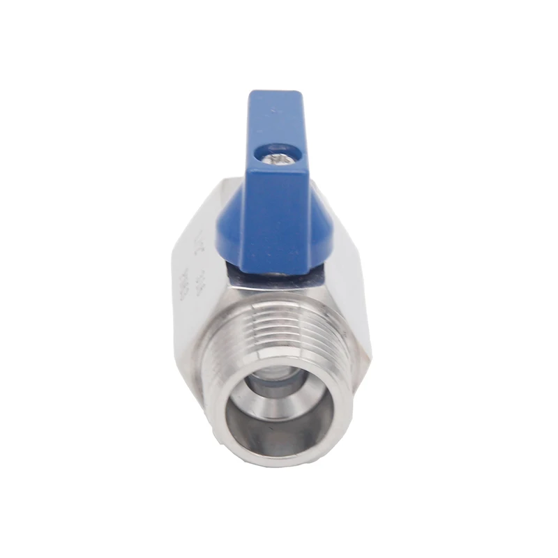1/2 &quotBSP Mini нержавеющая сталь 316 шаровые клапаны 1000 PSI (WOG) PN63 FxF или MxF | Дом и сад