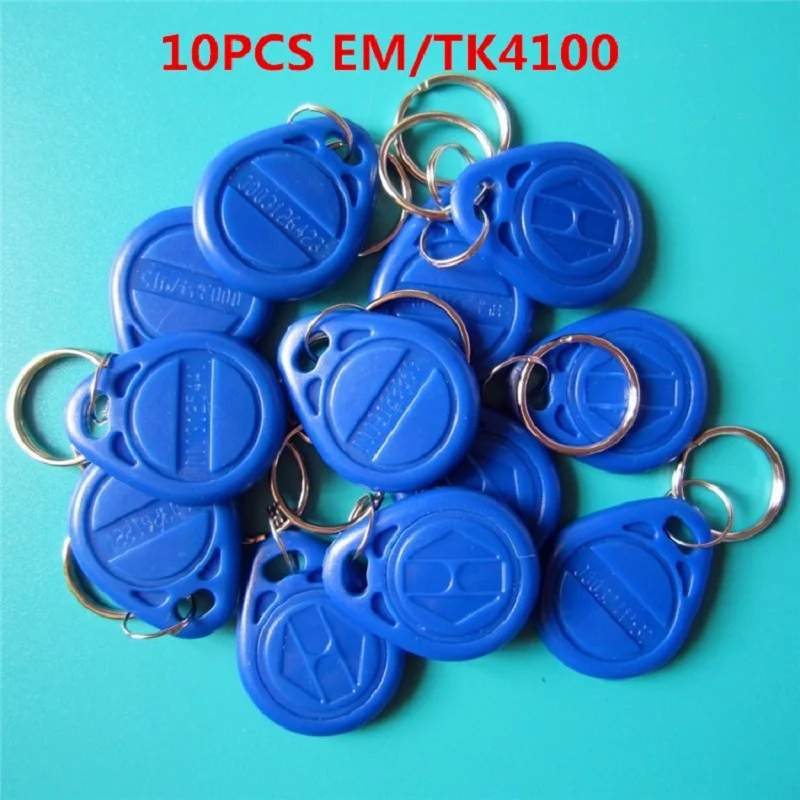 10 шт./лот 125 кГц RFID EM4100 TK4100 брелоки жетон ID карта считывание только контроль