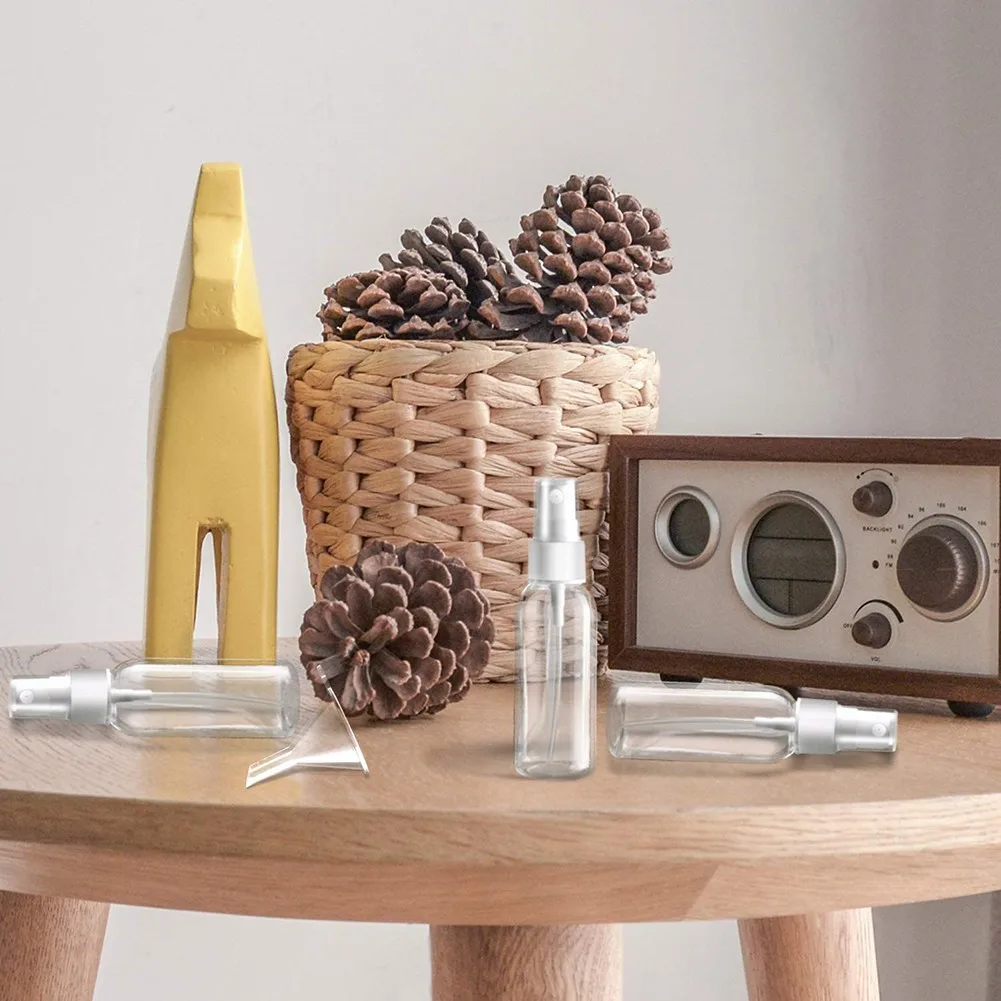 

5pcs 50ml Clear Plastic Perfume Atomizer Empty Spray Bottle Perfume Atomizer For Travel Containing Perfume Makeup Liquid