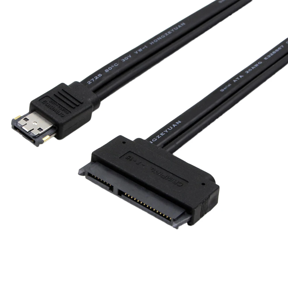 0 5 м Мощность eSATA USB 12 В в комбо к 22Pin SATA жесткий диск кабель адаптер | Компьютеры и