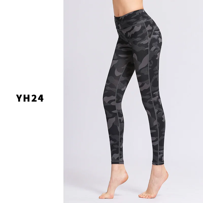 

Luren High Quality Camouflage Jogging Pants Breathable Fitness Seamless Leggings Sportwear Runing Workout Clothes for Women