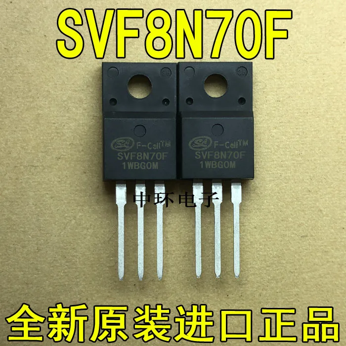 10 шт. SVD SVF2N65F 2N65 SVF8N70F 8N70 SVF13N50F 13N50 SVF12N65F 12N65 SVF18N50F 18N50 SVF20N50F 20N50 TO-220F | Электроника
