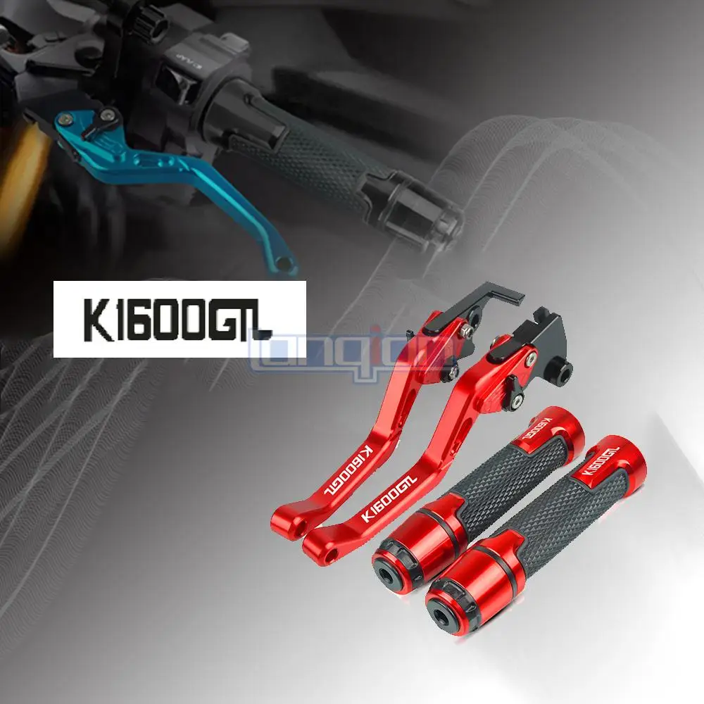 

Motorcycle Accessories Aluminum For BMW K1600GTL 2011 2012 2013 Handle Grips Handlebar Motorcycles Short Brake Clutch Lever 2013
