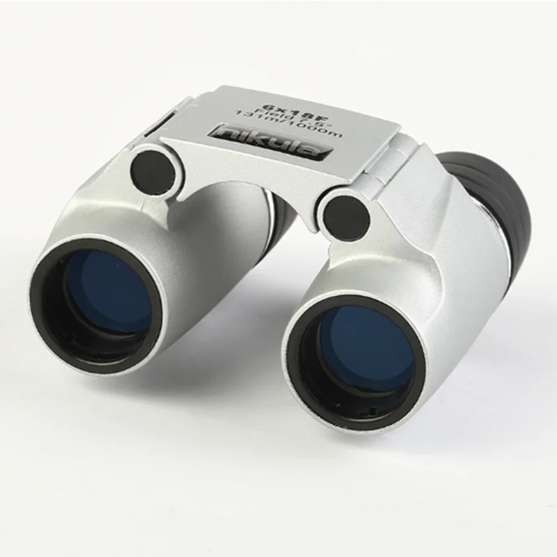 Бинокль 6x18 с автофокусом портативный для использования на природе очками