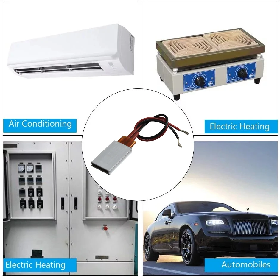 12V 24V 36V 220V 48V нагревательный элемент PTC постоянный Температура термистор воздуха