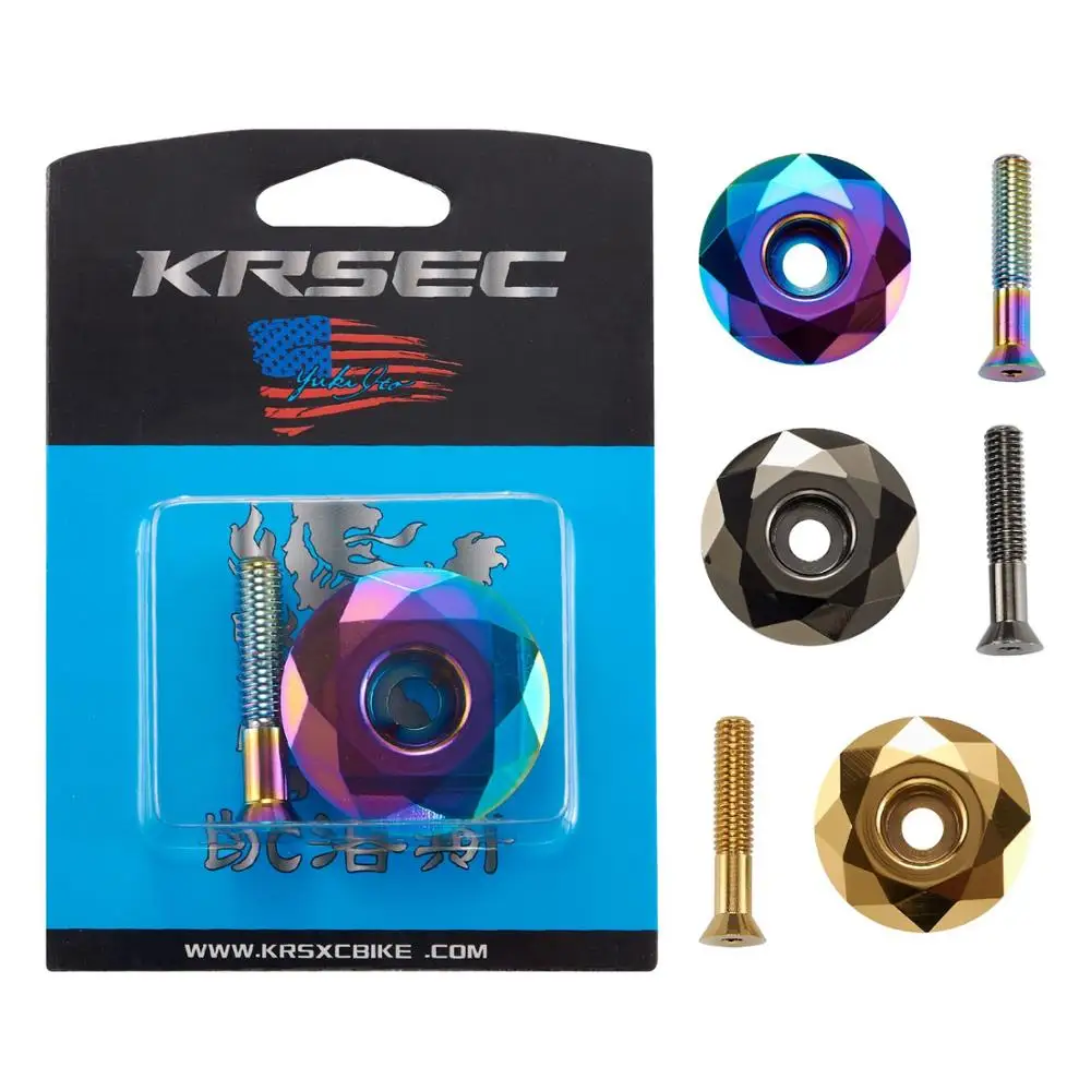 

1pcs Mountain Bicycle Bowl Cover + Screw 3 colors Stem Top Cap Cover Headset Screws Bicycle Cycling Accessories Set