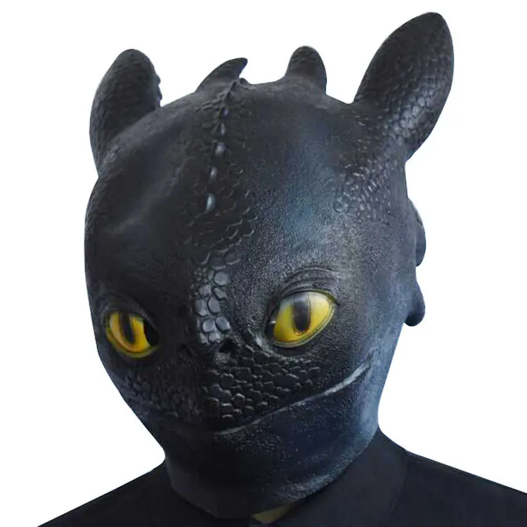 Беззубая маска для косплея Как приручить дракона дневная Фурия Хэллоуин