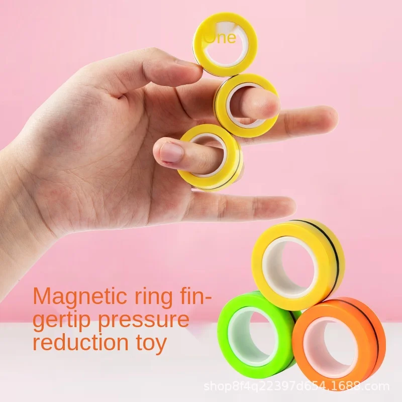 

Desk Toy Stress Relief Toys for Adults Spinner Decompression Toy Magnetic Bracelet Autism Toys Adult Toys Spinner Toy