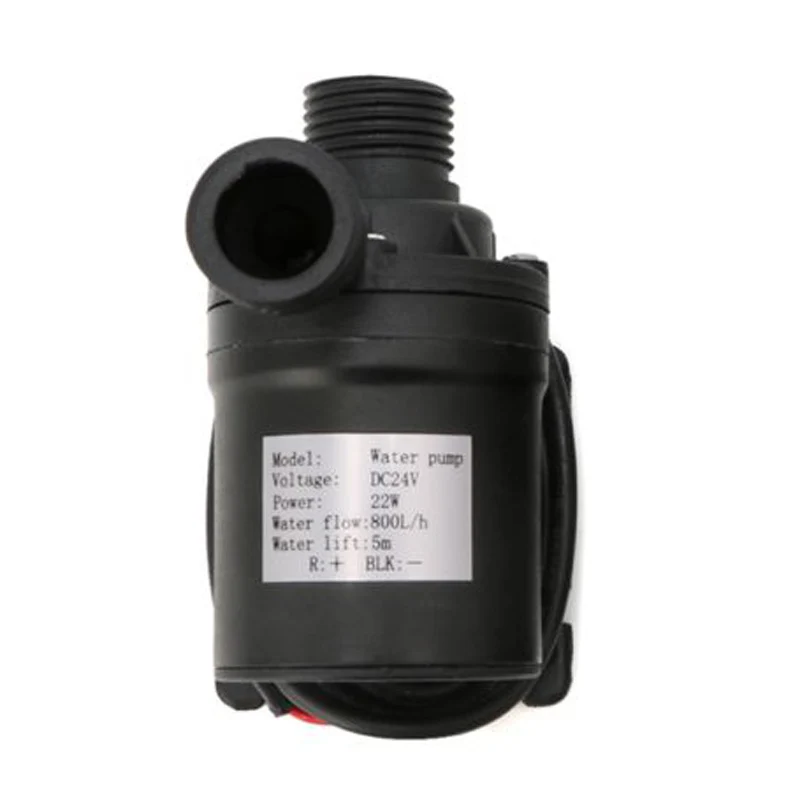 

Mini DC12V 5M 800L/H Brushless DC Motor Submersible Water Pump Home Fish Pond