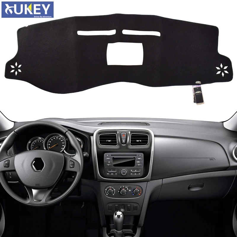 Xukey для Renault Dacia Logan 2 2013 2019 Symbol 2012 крышка приборной панели автомобиля с левым