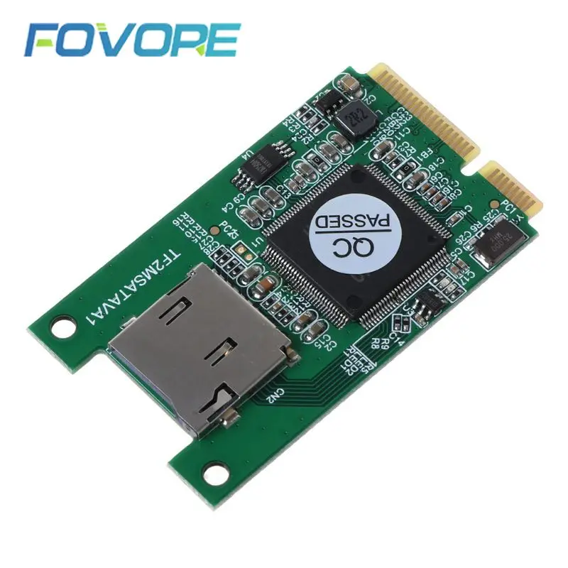 Micro SD TF Card to mSATA SSD Adapter Mini PCI e Converter for PC Computer Laptop  Компьютеры и