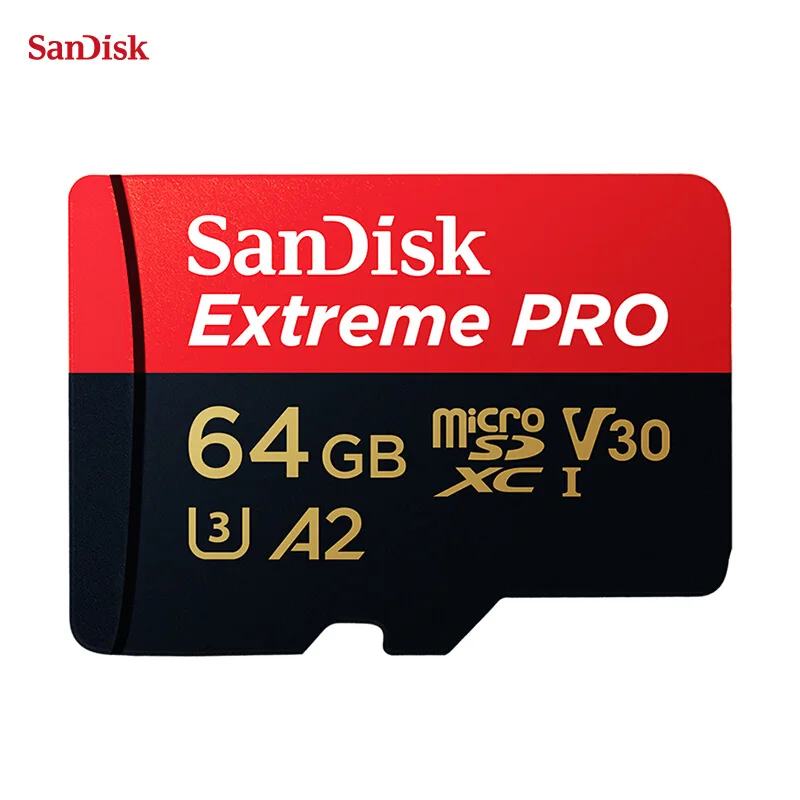 Карта памяти SanDisk Extreme Pro microSDXC microSD класс 10 U3 карта micro SD 128 ГБ 256 ТБ TF microSDHC|Карты