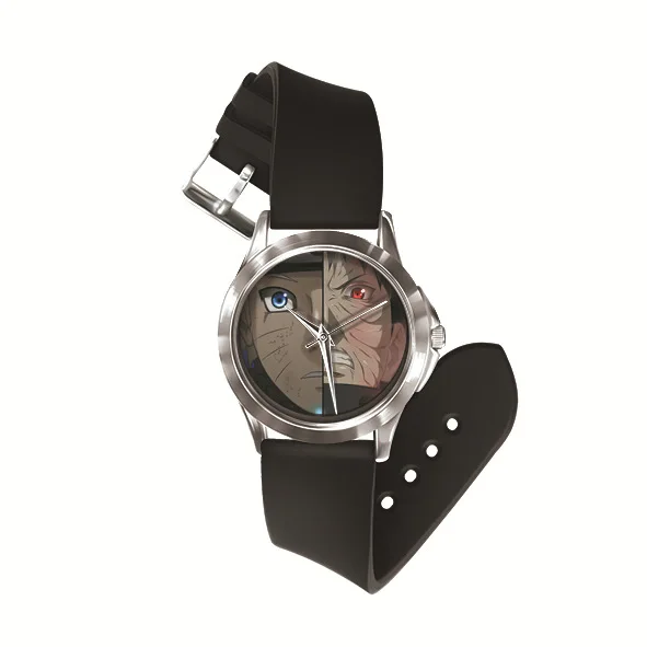 Аниме Наруто Quartz Watch Life Водонепроницаемый персонализированные креативные часы