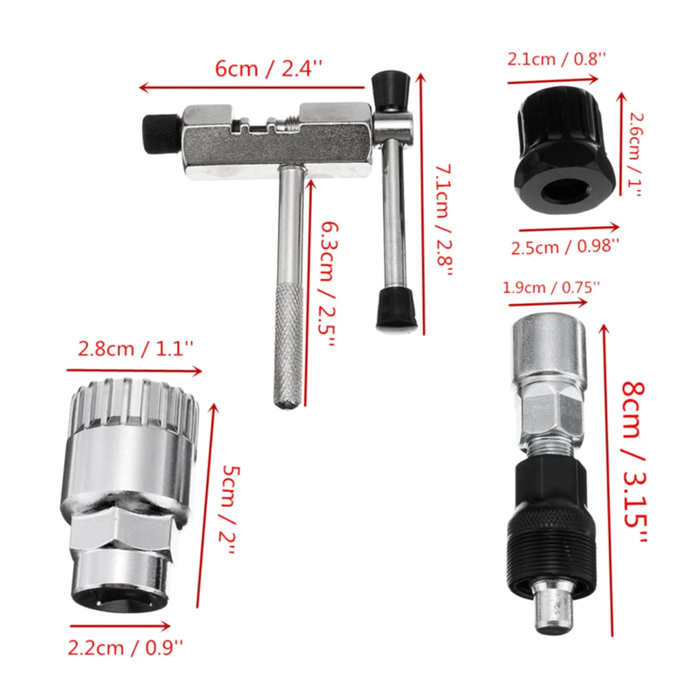 Набор инструментов для ремонта велосипеда MTB горный рукоятка экстрактор цепной