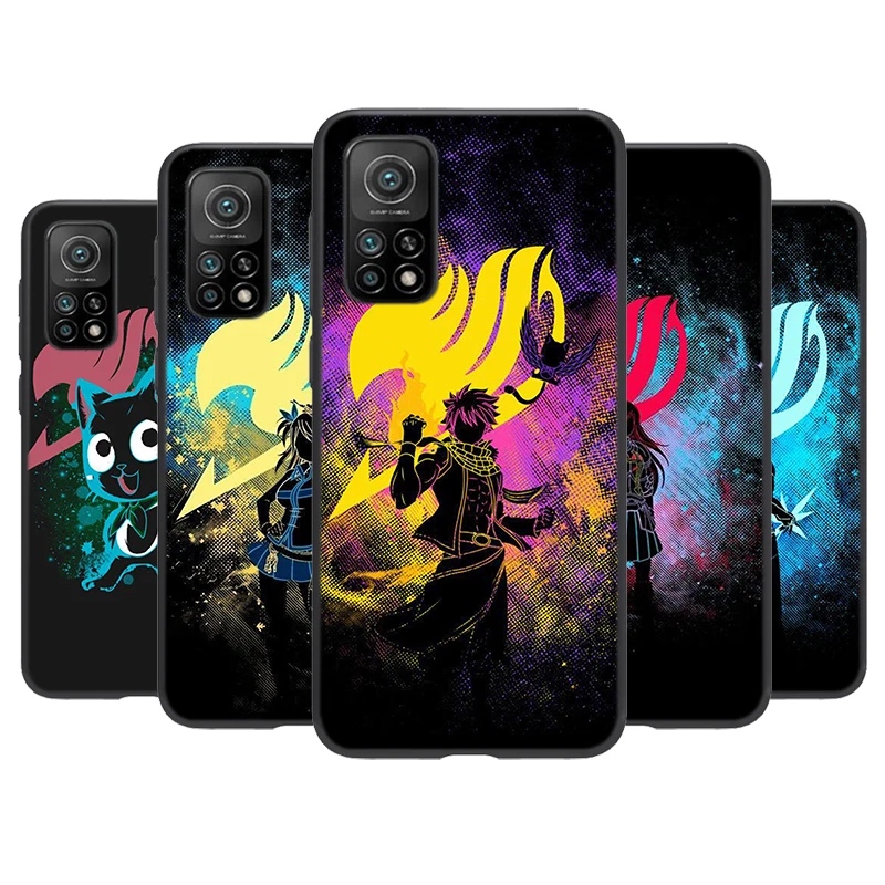 

Silicone Cover Fairy Tail sign Anime For Xiaomi Mi 11i 11T 11 10i 10T Note 10 9 9T SE Lite Pro Ultra 5G Phone Case Coque