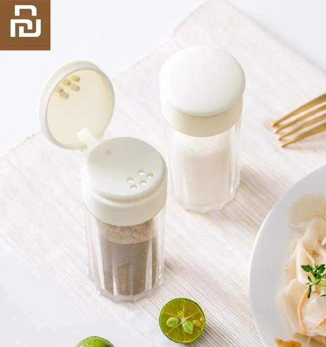 

Youpin Spice jar With holes Salt MSG seasoning box Kitchen jar Home transparency Spreading bottle Kitchen bottling